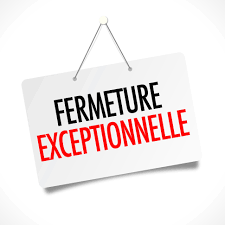 déchetterie fermée