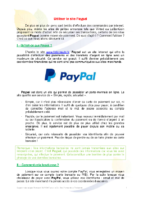 Utiliser Paypal