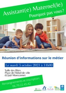 affiche assistante maternelle