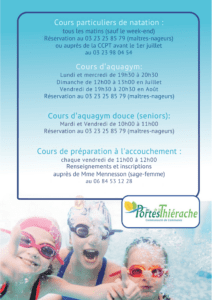 Flyer piscine