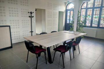 Espace de coworking du tiers-lieu professionnel