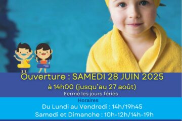 Flyer 2025 - Piscine intercommunale de Chaourse