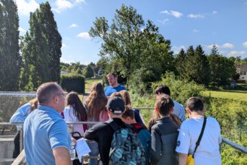 Florian Mailley explique le fonctionnement de la station