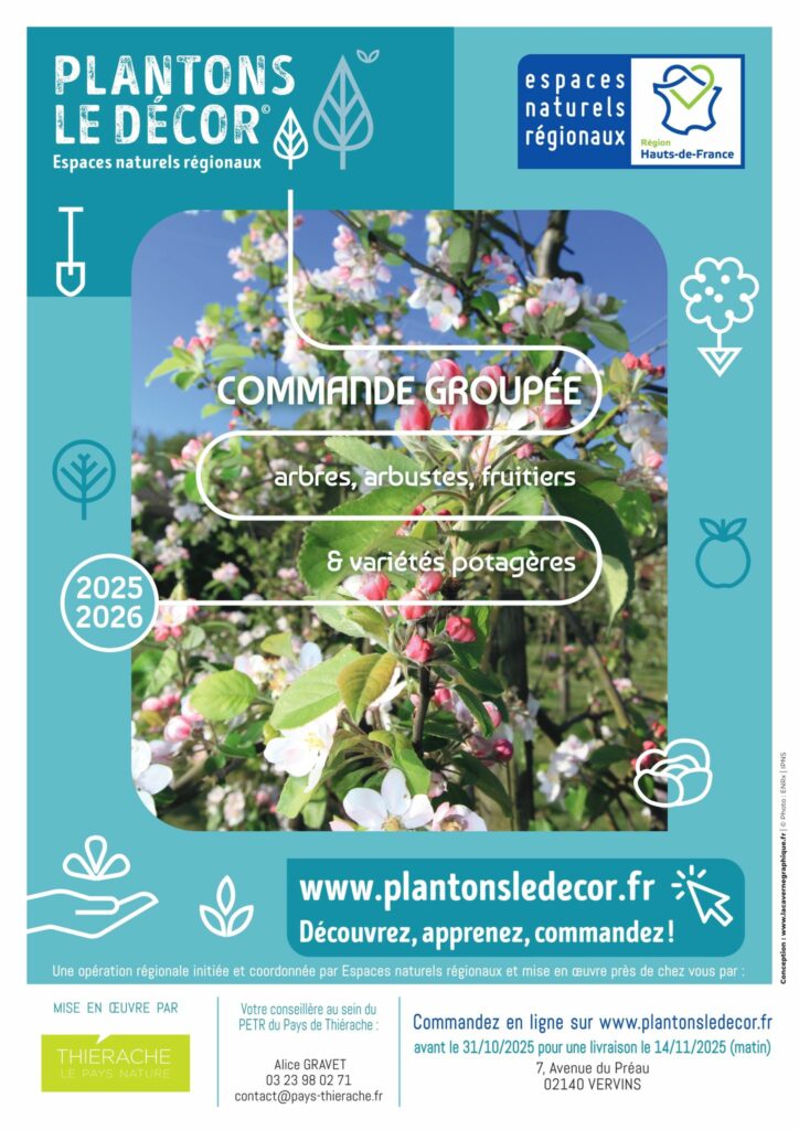 Affiche Plantons le décor 2025