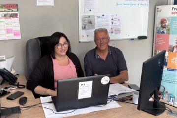 Charline Gelée et Olivier Péry