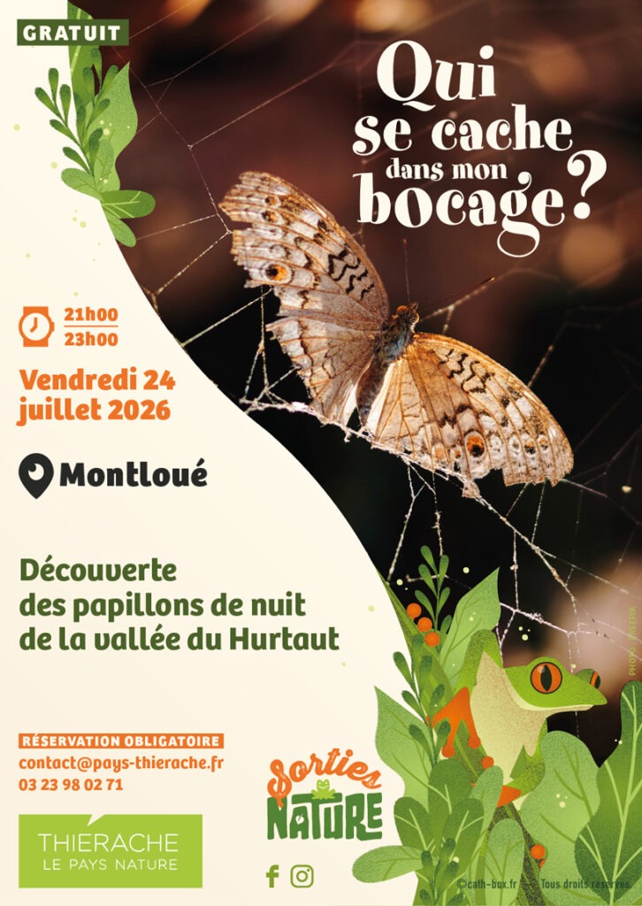 Affiche Sortie Nature Montloué juillet 2026