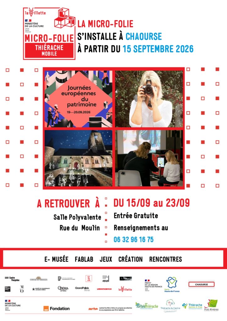 Affiche Micro Folie Chaourse