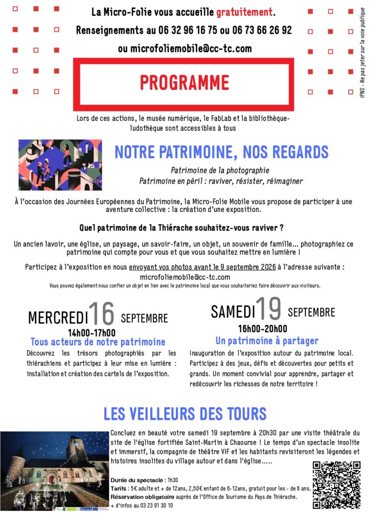 Affiche Micro Folie Chaourse