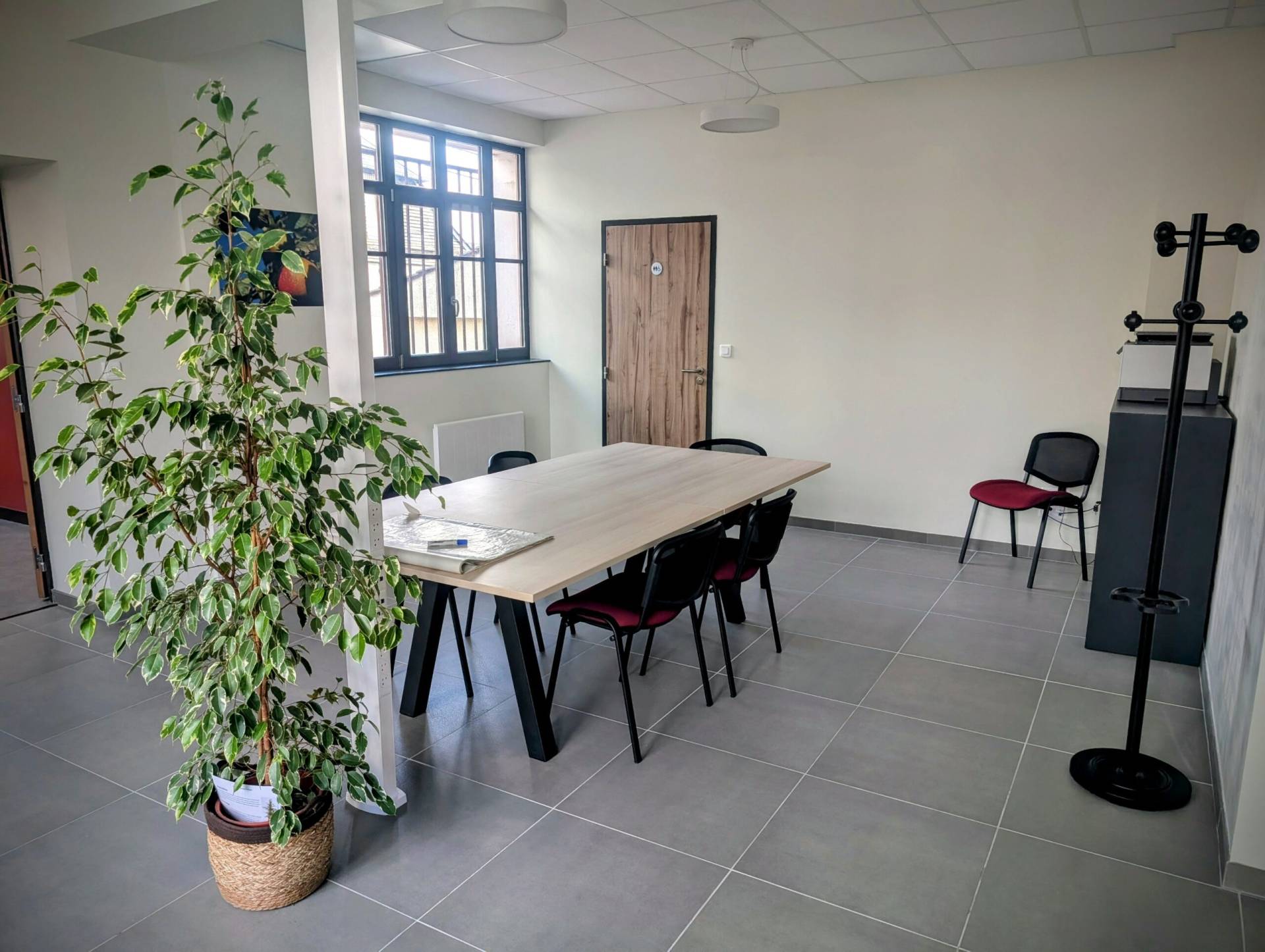 Espace de coworking du tiers-lieu professionnel