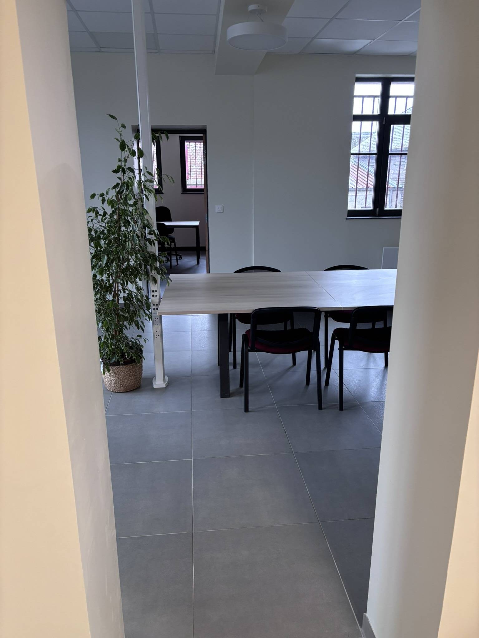 Espace de coworking du tiers-lieu professionnel