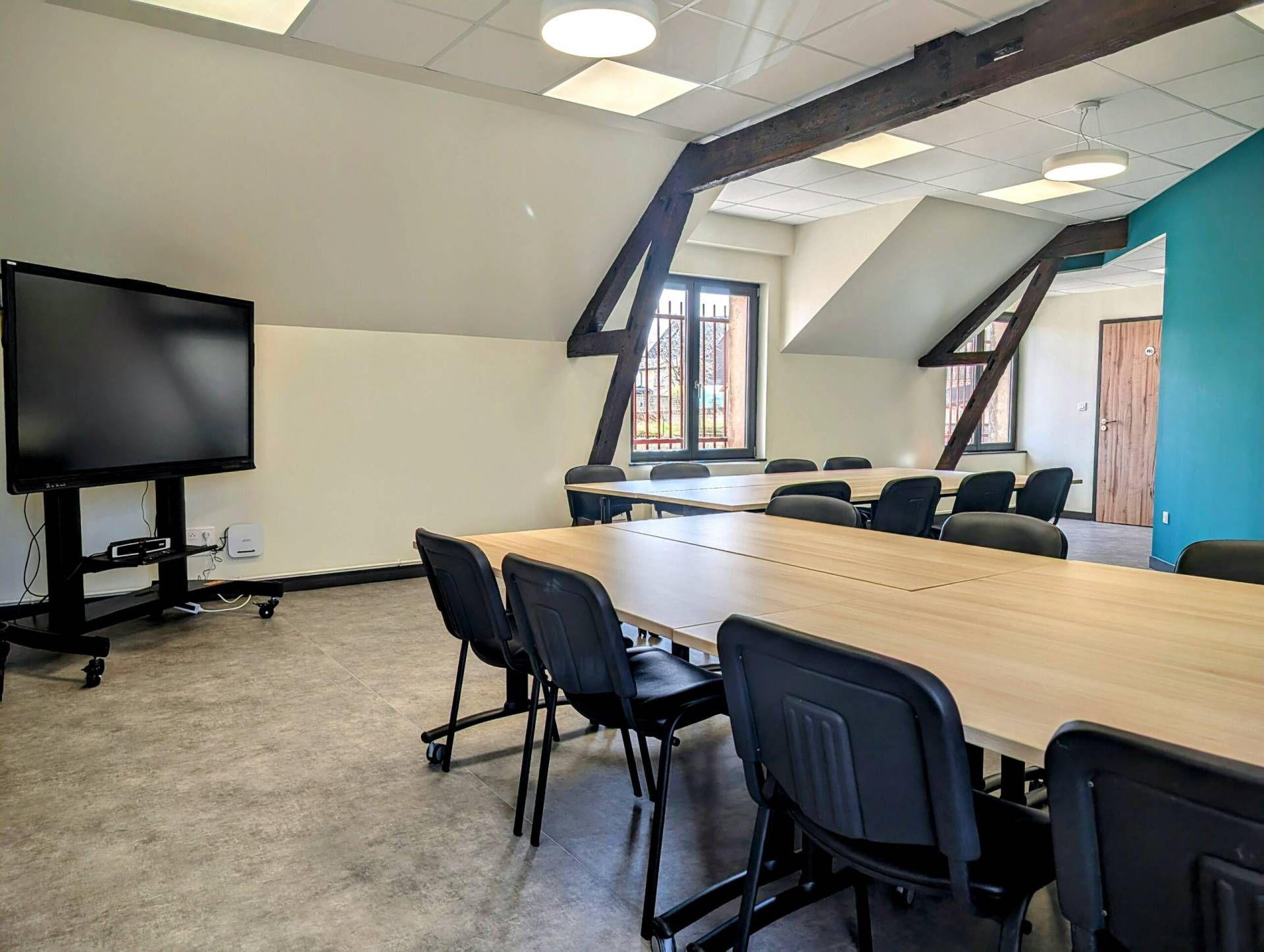 Salle de réunion du tiers-lieu professionnel