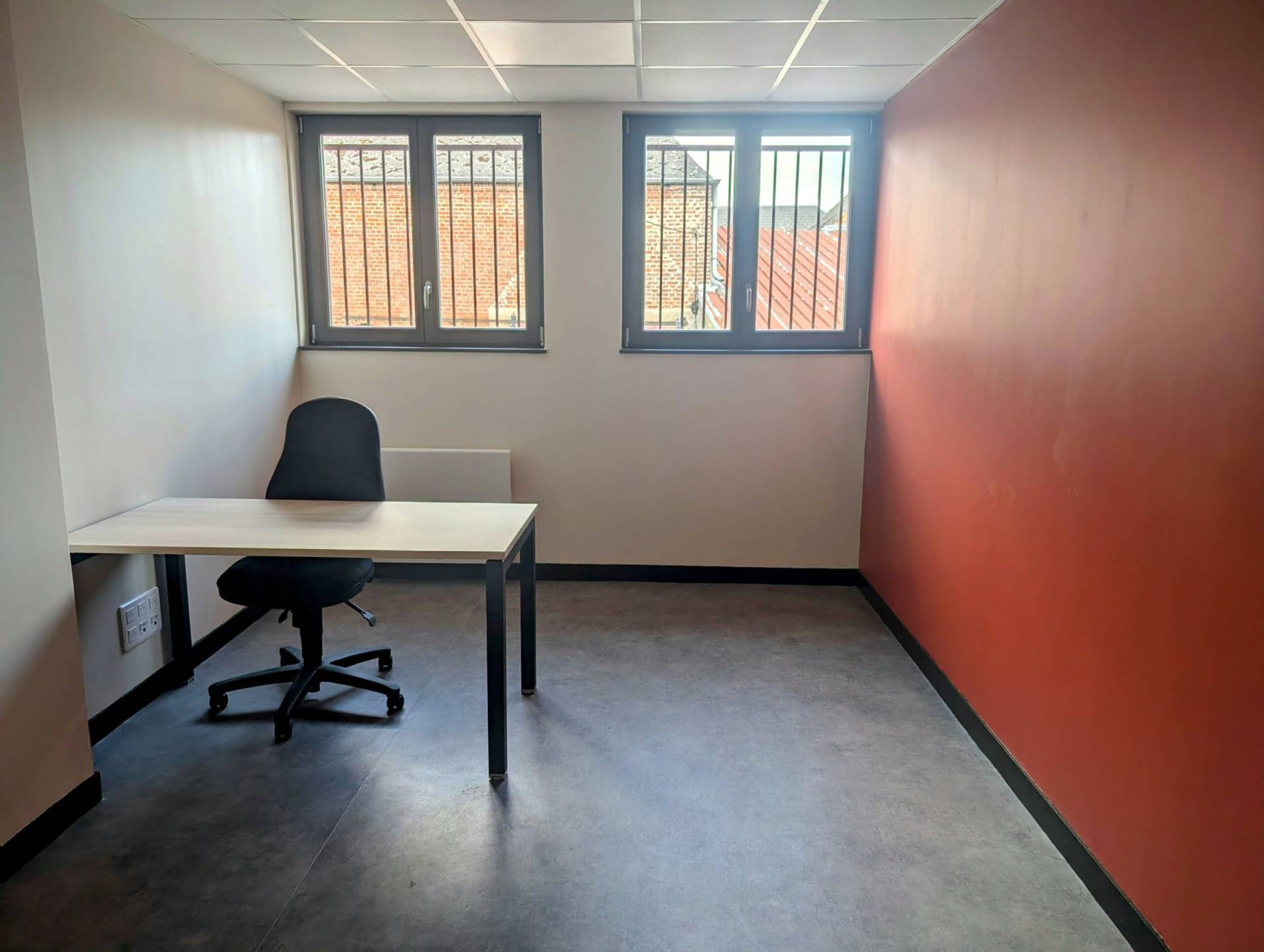 Bureaux de télétravail du tiers-lieu professionnel