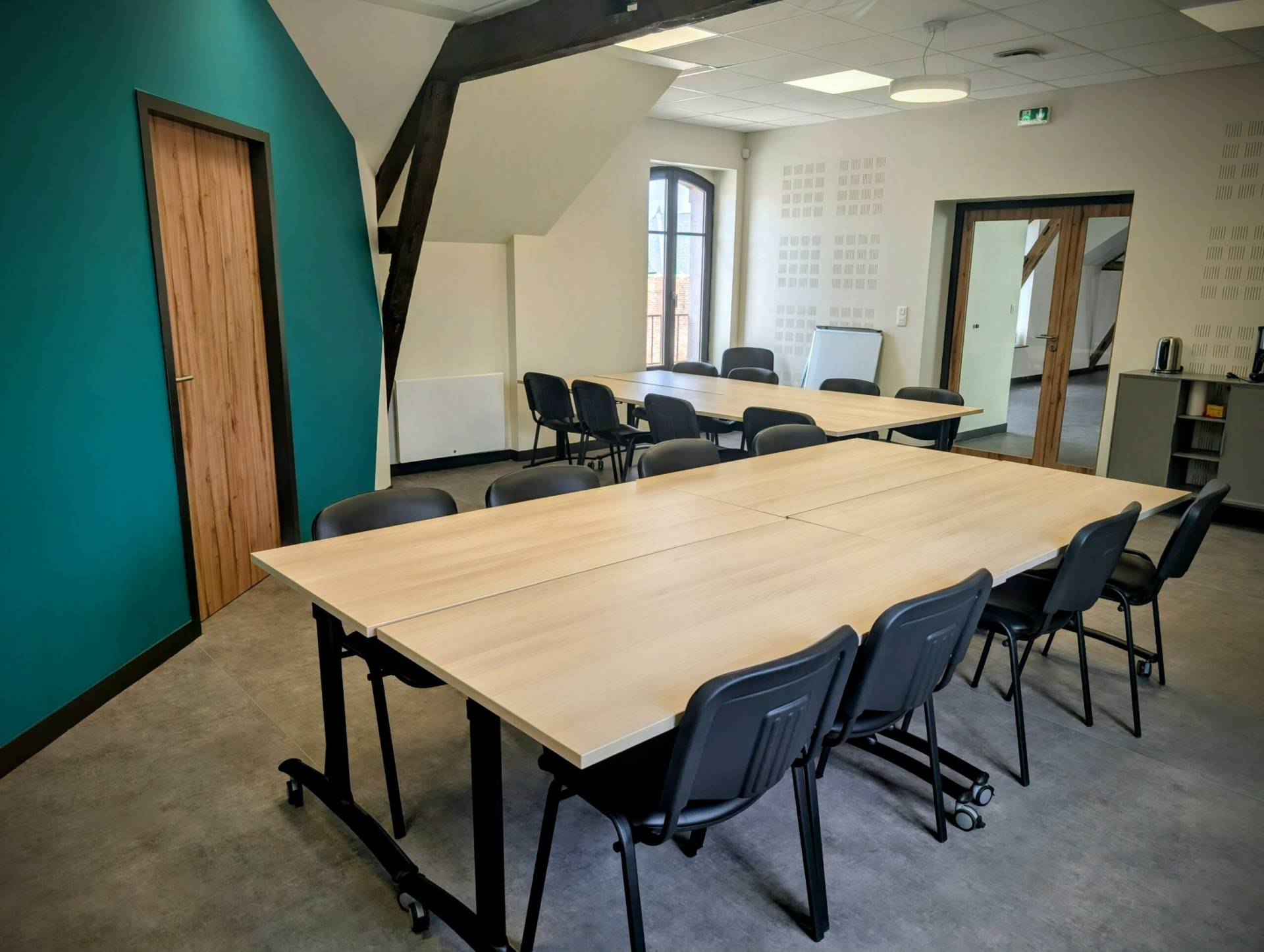 Salle de réunion du tiers-lieu professionnel