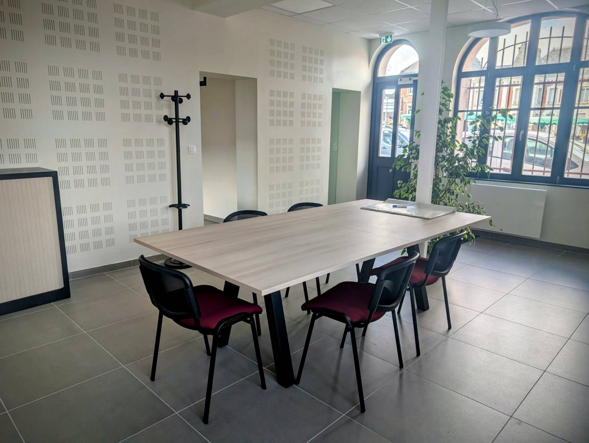 Espace de coworking du tiers-lieu professionnel